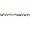 Freshwater pearl 1pkg1, baroque, 15 inch grey-brown 8x6mm-15x8mm cultured image number 1