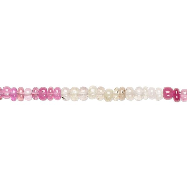 Multi-sapphire 1pkg1, hand-cut rondelle bead 7 inch 3x1mm-4x2mm image number 0