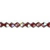 Bead 1pkg144 vivid Siam AB, Preciosa Czech crystal, 5mm bicone image number 0