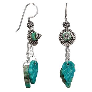 Earrings, One of a Kind Jewelry, 2-3/4 inches. Only one pair available.