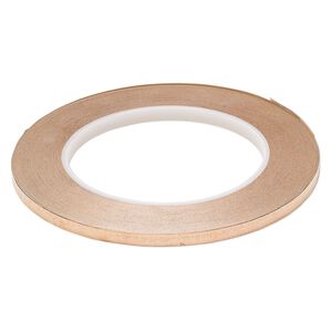 Adhesive foil, Studio Pro™, copper, pkg/36 yards, 5.6mm wide.