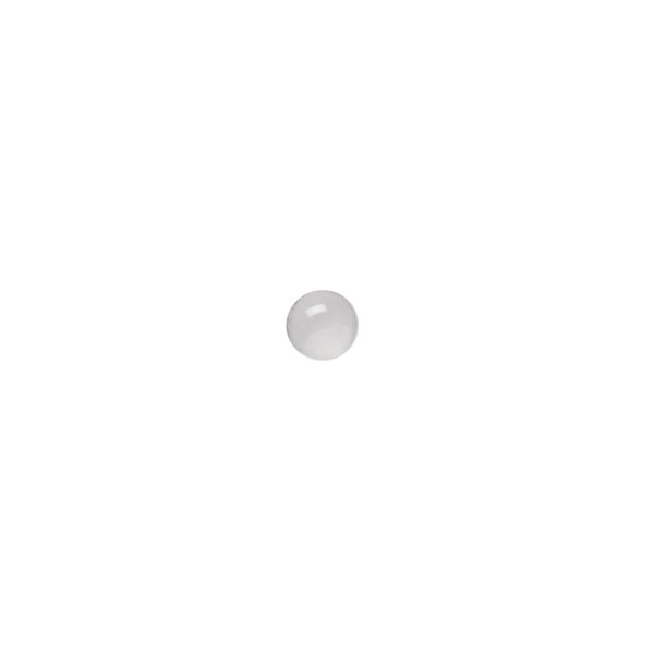 Cabochon, rose quartz (natural), 4mm calibrated round, B- grade, Mohs hardness 7. Sold per pkg of 16. image number 0