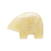 Golden "jade" 1pkg1, top-drilled and half-drilled Zuni-style bear focal natural, 28x19mm-33x27mm light to medium image number 2