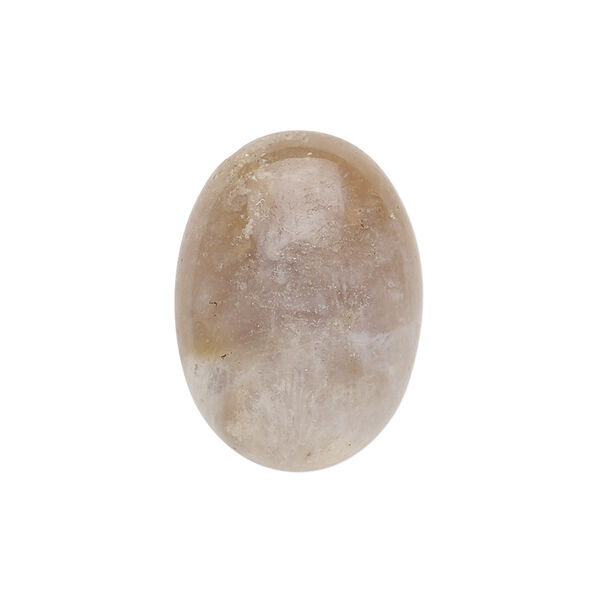 Cabochon, dendritic ocean agate (natural), 25x18mm non-calibrated oval, B grade, Mohs hardness 6-1/2 to 7. Sold individually. image number 0