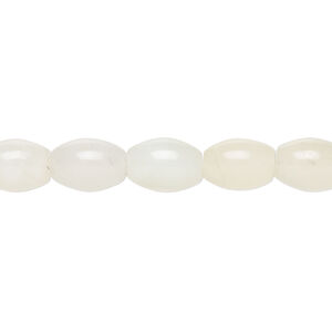 New "jade" 1pkg1, oval bead natural, 15 inch 10x7mm-11x8mm pale