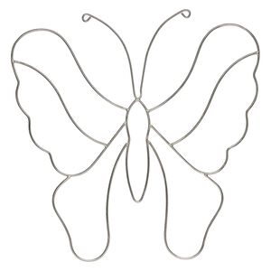 Wire frame, steel, 10-inch butterfly. Sold individually.