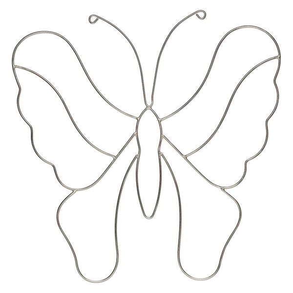 Wire frame, steel, 10-inch butterfly. Sold individually. image number 0