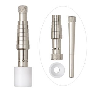 Ring stretcher, steel and nylon, white, 5x1 inches / 1-3/8x1-1/4 inches. Sold individually.