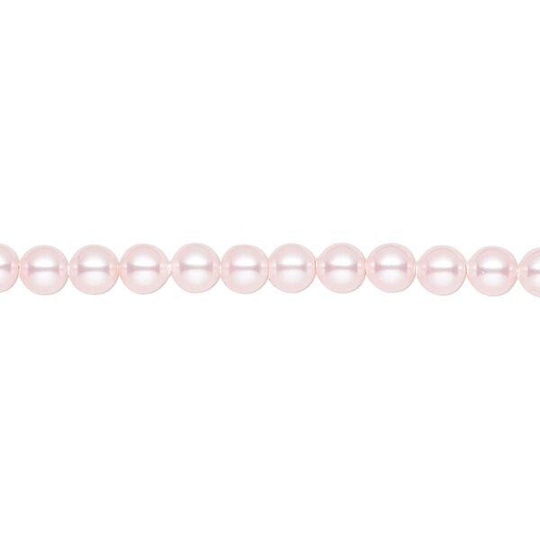 Pearl 100pk rosaline, Crystal Passions® 4mm round 5810 image number 0
