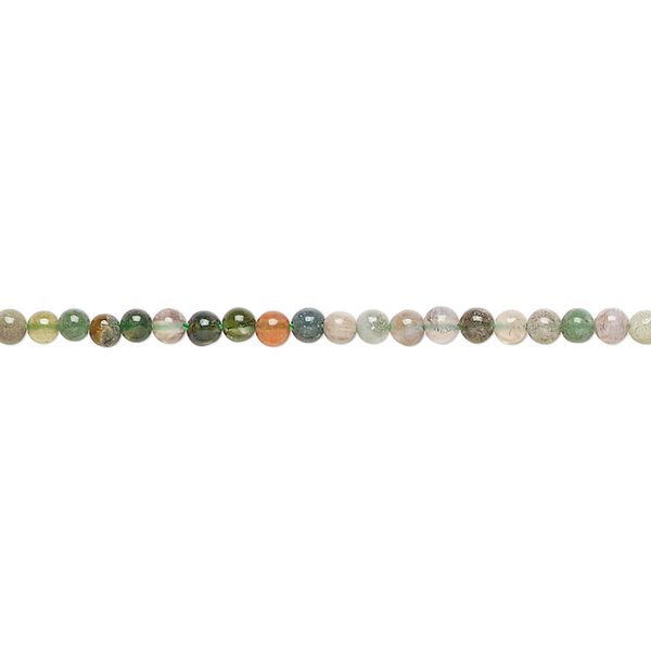 Fancy jasper 1pkg1, round bead natural 15.5-16 inch 2mm image number 0