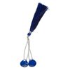 Lapis lazuli 1pkg2, hand-cut top-drilled puffed teardrop bead natural 14x14mm image number 1
