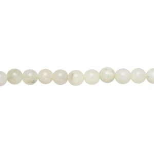 Sea green new "jade" 1pkg1, round bead natural, 15.5-16 inch 4mm