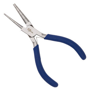Pliers, EUROTOOL&reg;, AccuLoop&trade;, looping, steel and rubber, dark blue, 6-1/2 inches. Sold individually.