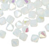 Bead 1pkg72 clear AB frosted translucent, Celestial Crystal&reg;, 8mm bicone image number 0