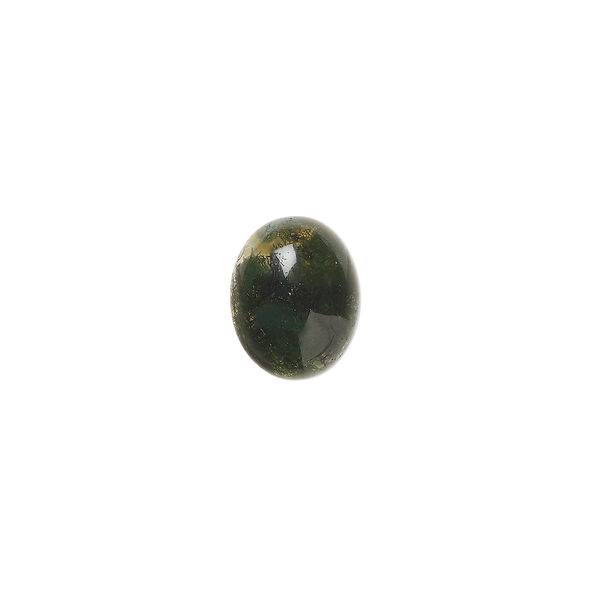 Cabochon, fancy jasper (natural), 10x8mm calibrated oval, B grade, Mohs hardness 6-1/2 to 7. Sold per pkg of 10. image number 0