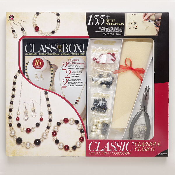 Brass / glass 1pkg155, assorted sizes / shapes kit antique silver-finished / silver-finished / mixed colors image number 0