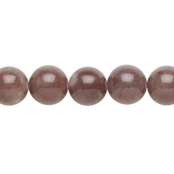 Bead 1pkg1 purple aventurine, 10mm round B grade, 15.5-16 inch natural image number 0