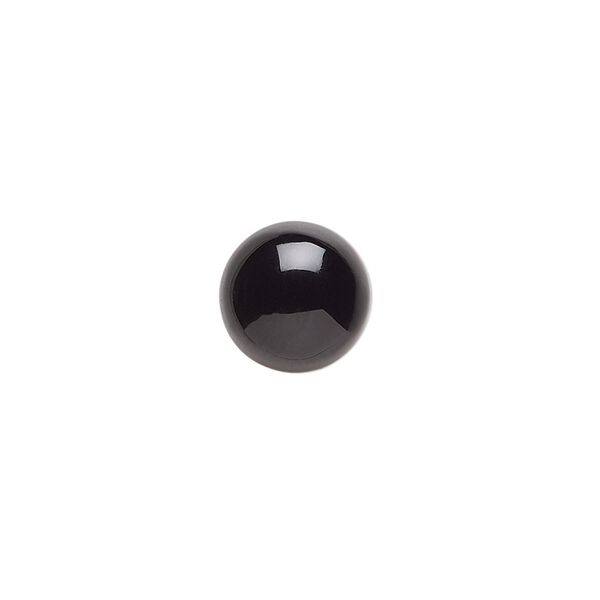 Black onyx 1pkg10, calibrated round cab 10mm image number 0