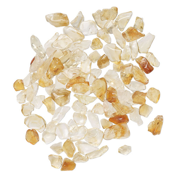 Citrine 1pkg10g, undrilled inlay chip mini image number 0