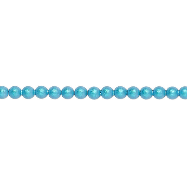 Pearl 1000pk iridescent dark turquoise, Swarovski® 3mm round 5810 image number 0