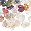 Freshwater pearl 1pkg1oz, petal mix, mixed colors 6x2mm-15x4mm cultured image number 0