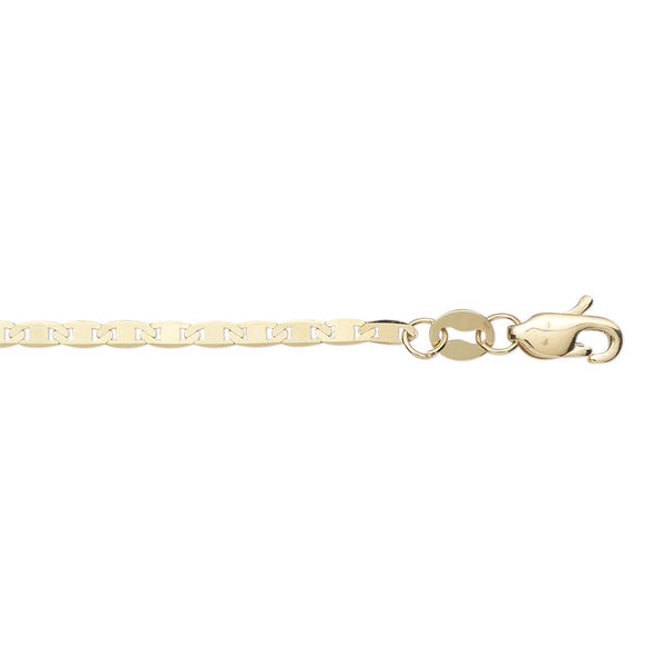 Chain, 14Kt gold, 1.7mm anchor, 20 inches with lobster claw clasp. Sold individually. image number 0