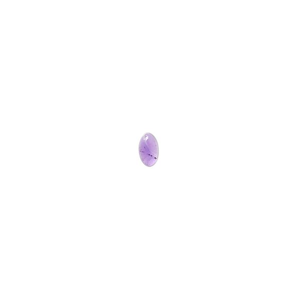 Amethyst 1pkg6, hand-cut calibrated oval cab natural 5x3mm image number 0