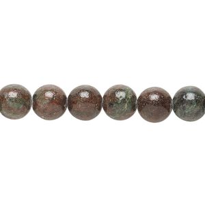 Kashgar garnet 1pkg1, round bead natural 15.5-16 inch 8mm
