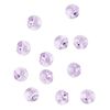 Drop 12pk violet, Crystal Passions® 6mm pendant mini disk 6428 image number 1