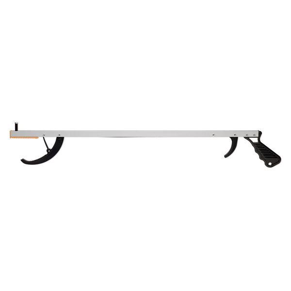 Grabber tool aluminum plastic, 1pk FeatherLite™ Reacher, 26 inch silver black orange image number 0