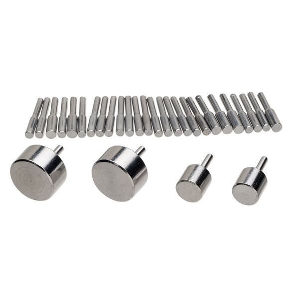 Wire jig, Thing-A-Ma-Jig, aluminum and plastic, clear, 5-1/2 x 4-1/2 inch with 30 pegs and fasteners. Sold individually. image number 2