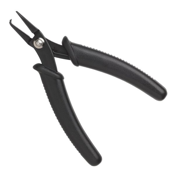 Pliers, split ring, steel and plastic, black or blue, 5-1/2 inches overall. Sold individually. image number 0