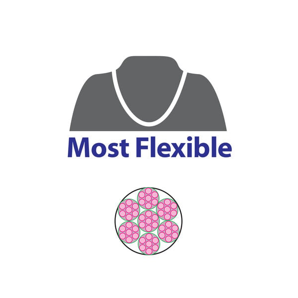 Beading wire, Accu-Flex&reg; 1pkg1, nylon and stainless steel, bronze, 49 strand, 0.019-inch diameter, 100-foot spool. image number 1
