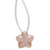 Coffee moonstone 1pkg1, hand-cut top-drilled 2-sided carved flower bead natural B grade, 16x16mm image number 0