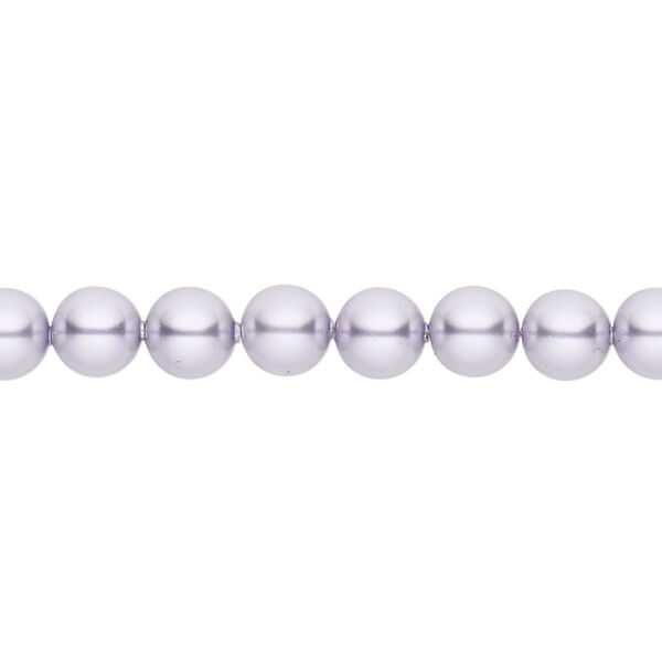Pearl 50pk lavender, Crystal Passions® 6mm round 5810 image number 0