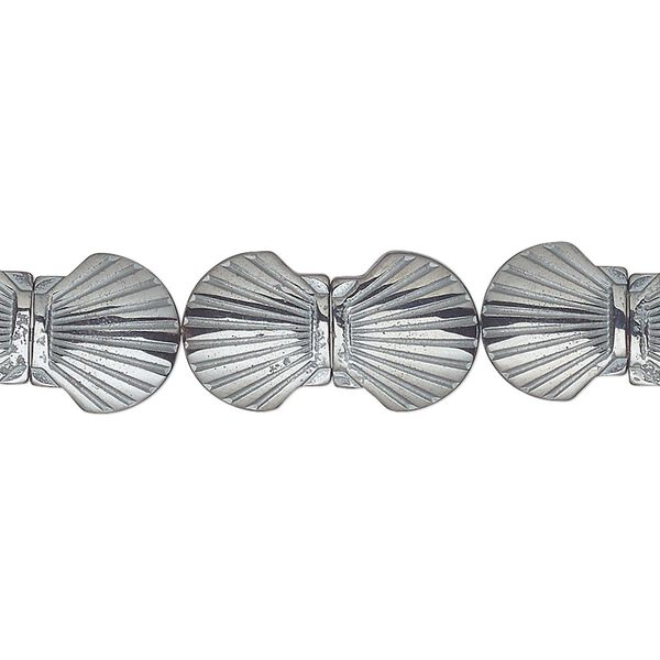 Hemalyke™ 1pkg1, clamshell bead 15.5-16 inch 11x10mm image number 0