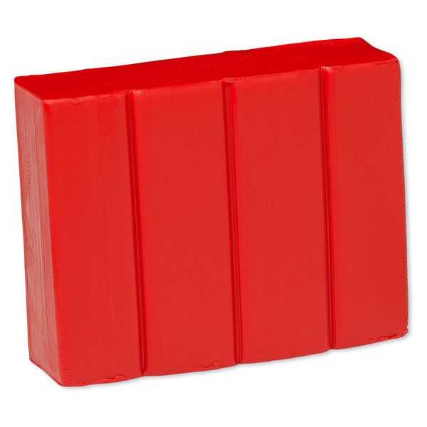 Polymer clay, Sculpey® PREMO, pkg/2 ounces, cadmium red hue. image number 0