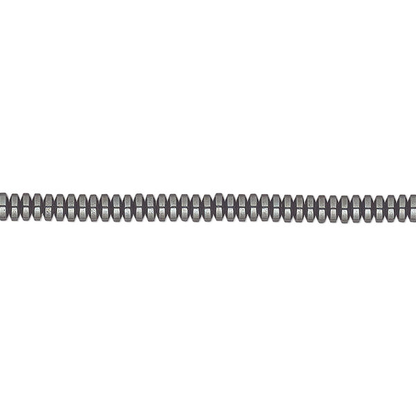 Bead, Hemalyke™ (manmade), 3x1mm rondelle. Sold per 16-inch strand. image number 0