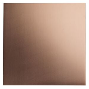 Sheet, copper, half-hard, 6x6-inch square, 24 gauge. Sold individually.