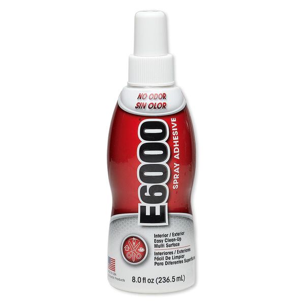 Adhesive, E6000® Spray Adhesive, pkg/8-fluid-ounce bottle. image number 0