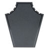 Display, chain and necklace, acrylic, black, 7-3/4 x 6-3/4 x 4 inches. Sold per pkg of 2. image number 0