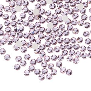 Flat back 144pk mesmera foil back, Preciosa MAXIMA Czech crystal rhinestone 3-3.2mm chaton rose round SS12