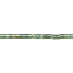 Green aventurine 1pkg1, heishi bead natural 15.5-16 inch 3x1.5mm-3x2.5mm