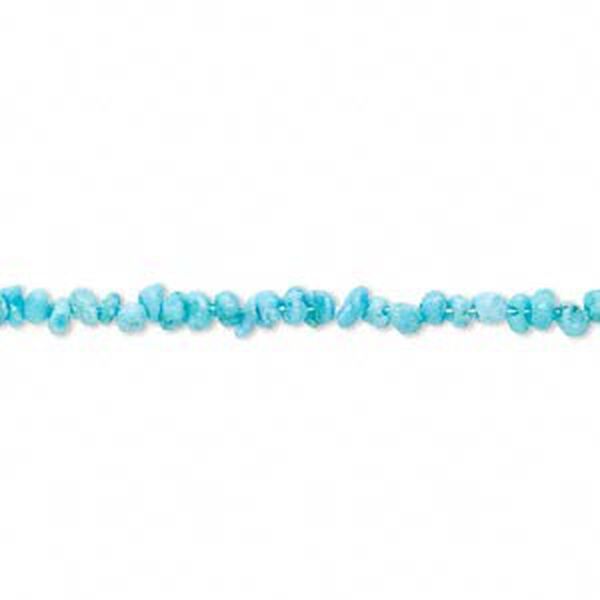 Turquoise 1pkg1, chip bead B grade, 15.5-16 inch mini image number 0
