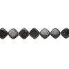 Blue labradorite 1pkg1, puffed diamond bead natural, 14 inch 28x27mm-30x30mm image number 1