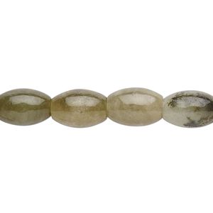 Jadeite 1pkg1, round tube bead natural 15.5-16 inch 12x8mm