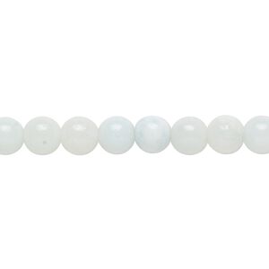 Amazonite 1pkg1, round bead natural 15.5-16 inch 6mm