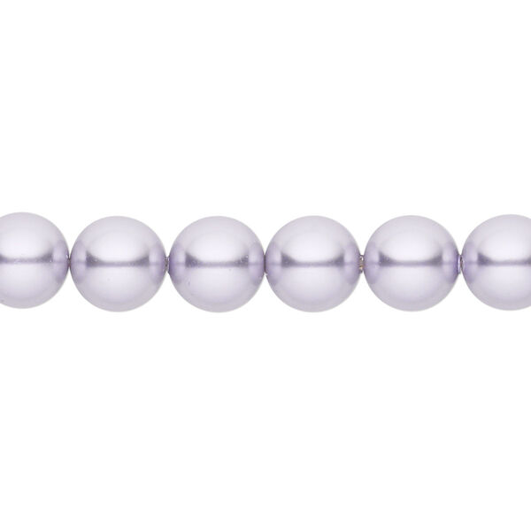 Pearl 50pk lavender, Crystal Passions® 8mm round 5810 image number 0