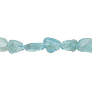 Apatite 1pkg1, nugget bead natural light 13 inch small