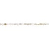 Mother-of-pearl shell 1pkg1, puffed oval bead 15 inch 11x8mm-12x9mm image number 1
